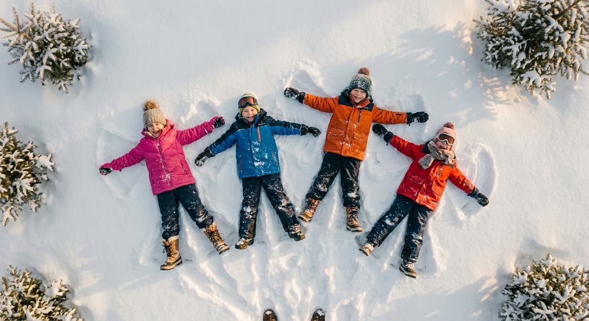 A family photo from the mountain trip